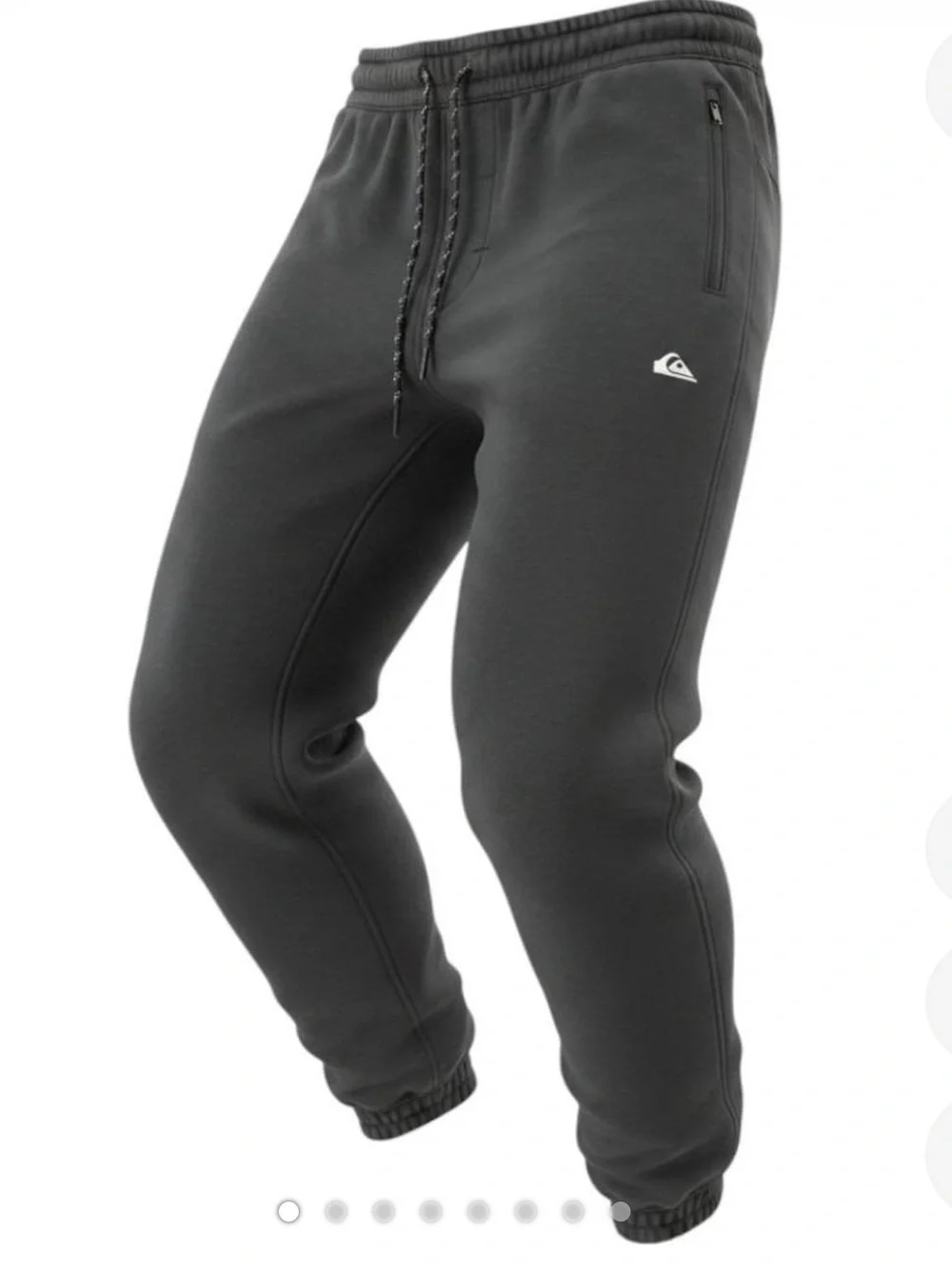 NWT Quiksilver Men's  Black Dryflight Jogger Sweatpants Size S